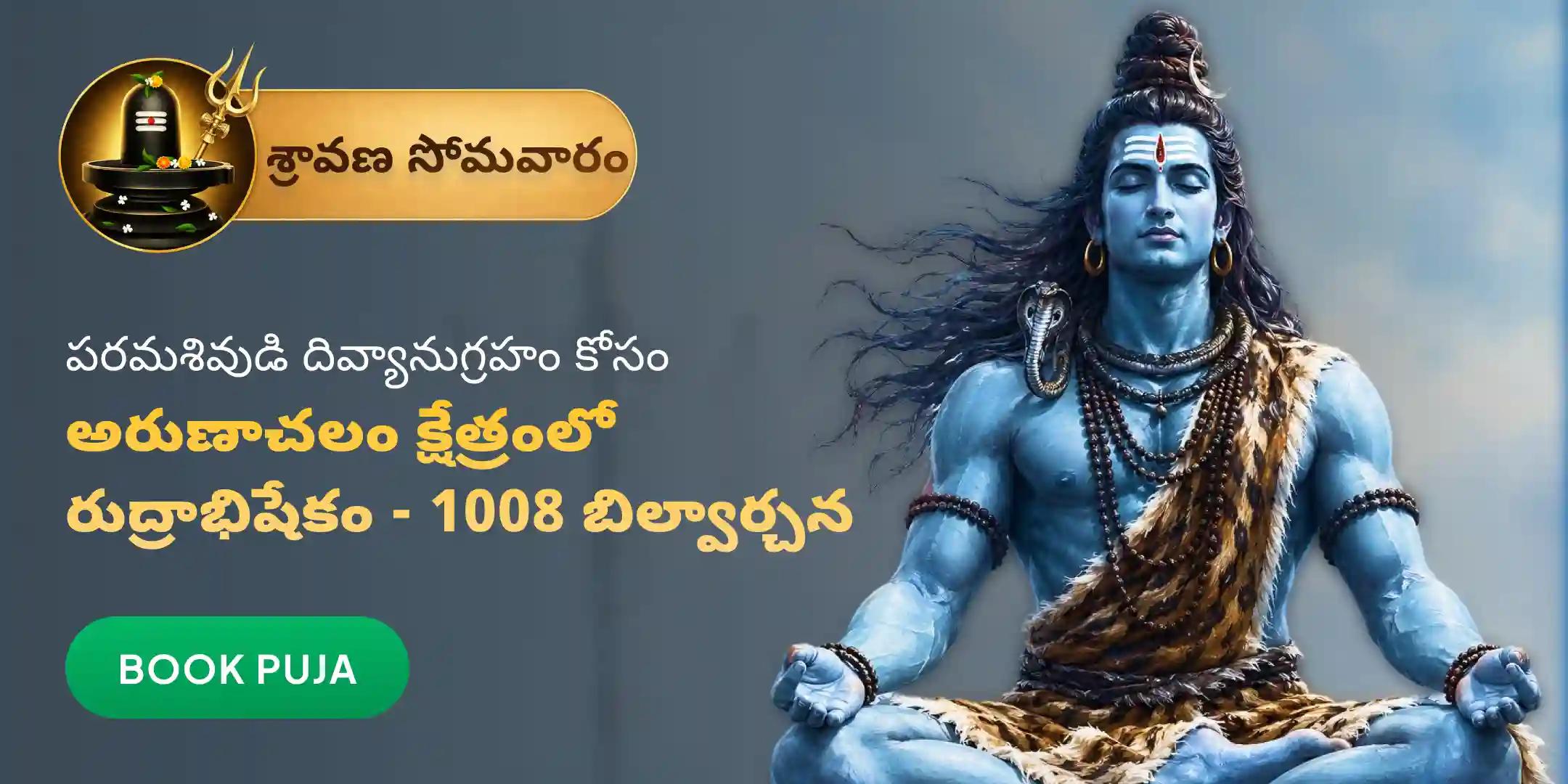 అరుణాచలం క్షేత్రం లో రుద్రాభిషేకం, 1008 బిల్వార్చన మరియు హోమం అరుణాచలం క్షేత్రం లో రుద్రాభిషేకం, 1008 బిల్వార్చన మరియు హోమం