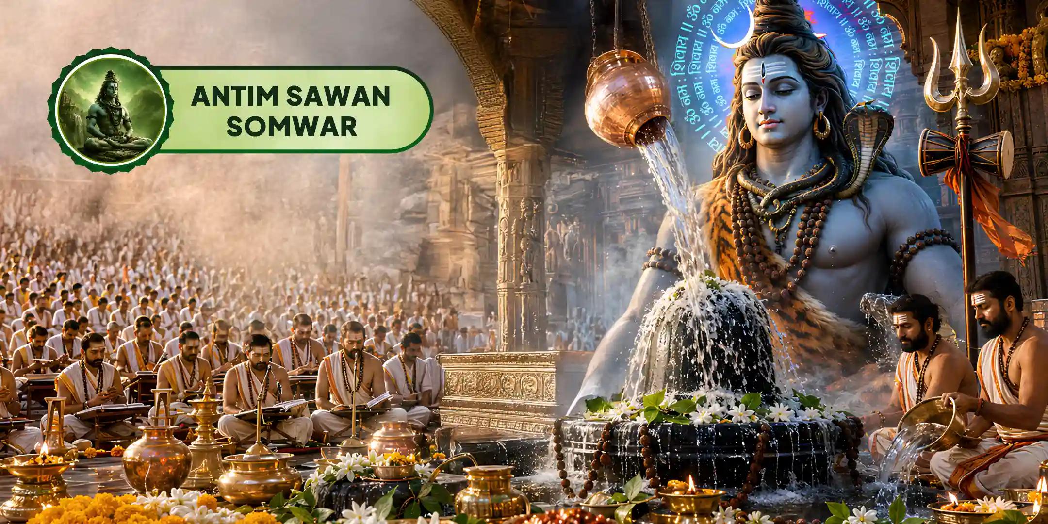 1,00,00,000 (1crore) Panchakshri Maha Mantra Jaap on Antim Sawan Somvar with 1000 Ltr. Ganga Jal Maha Rudrabhishek 1,00,00,000 (1crore) Panchakshri Maha Mantra Jaap on Antim Sawan Somvar with 1000 Ltr. Ganga Jal Maha Rudrabhishek