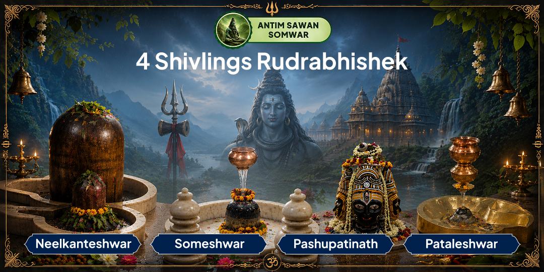 Join Antim Sawan Somwar Special Rudrabhishek - Neelkanteshwar | Someshwar | Pashupatinath | Pathaleshwar Join Antim Sawan Somwar Special Rudrabhishek - Neelkanteshwar | Someshwar | Pashupatinath | Pathaleshwar