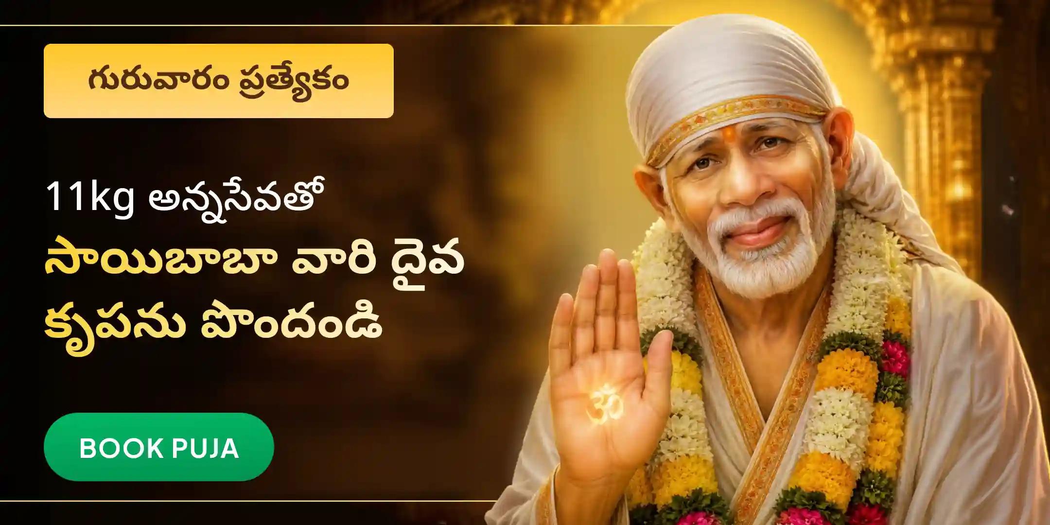 సాయిబాబా పంచామృతాభిషేకం మరియు 11 కేజీల అన్నసేవ సాయిబాబా పంచామృతాభిషేకం మరియు 11 కేజీల అన్నసేవ