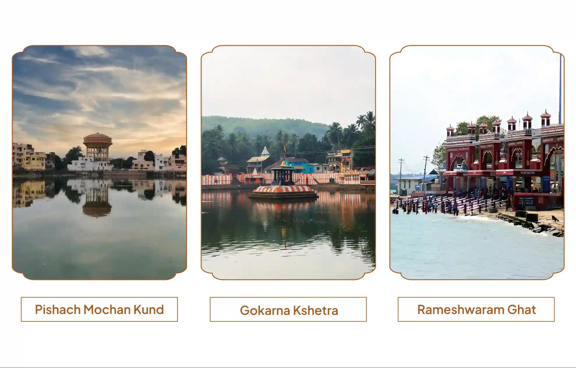 Pishach Mochan Kund, Gokarna Kshetra, Rameshwaram Ghat, Kashi, Gokarna, Ramanathapuram Pishach Mochan Kund, Gokarna Kshetra, Rameshwaram Ghat, Kashi, Gokarna, Ramanathapuram