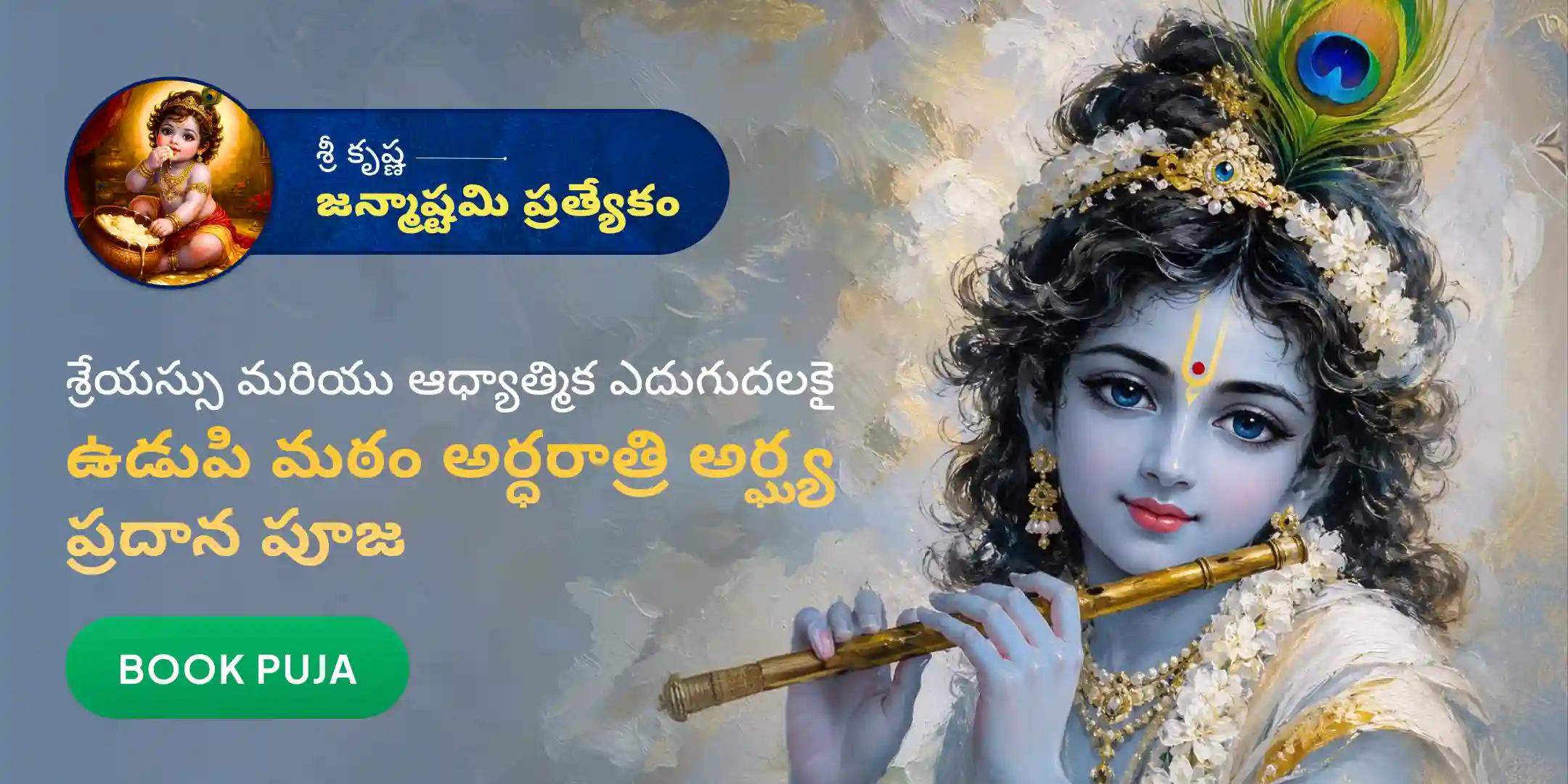 ఉడుపి శ్రీ కృష్ణ అర్ఘ్య ప్రదాన అర్ధరాత్రి విశేష పూజ ఉడుపి శ్రీ కృష్ణ అర్ఘ్య ప్రదాన అర్ధరాత్రి విశేష పూజ