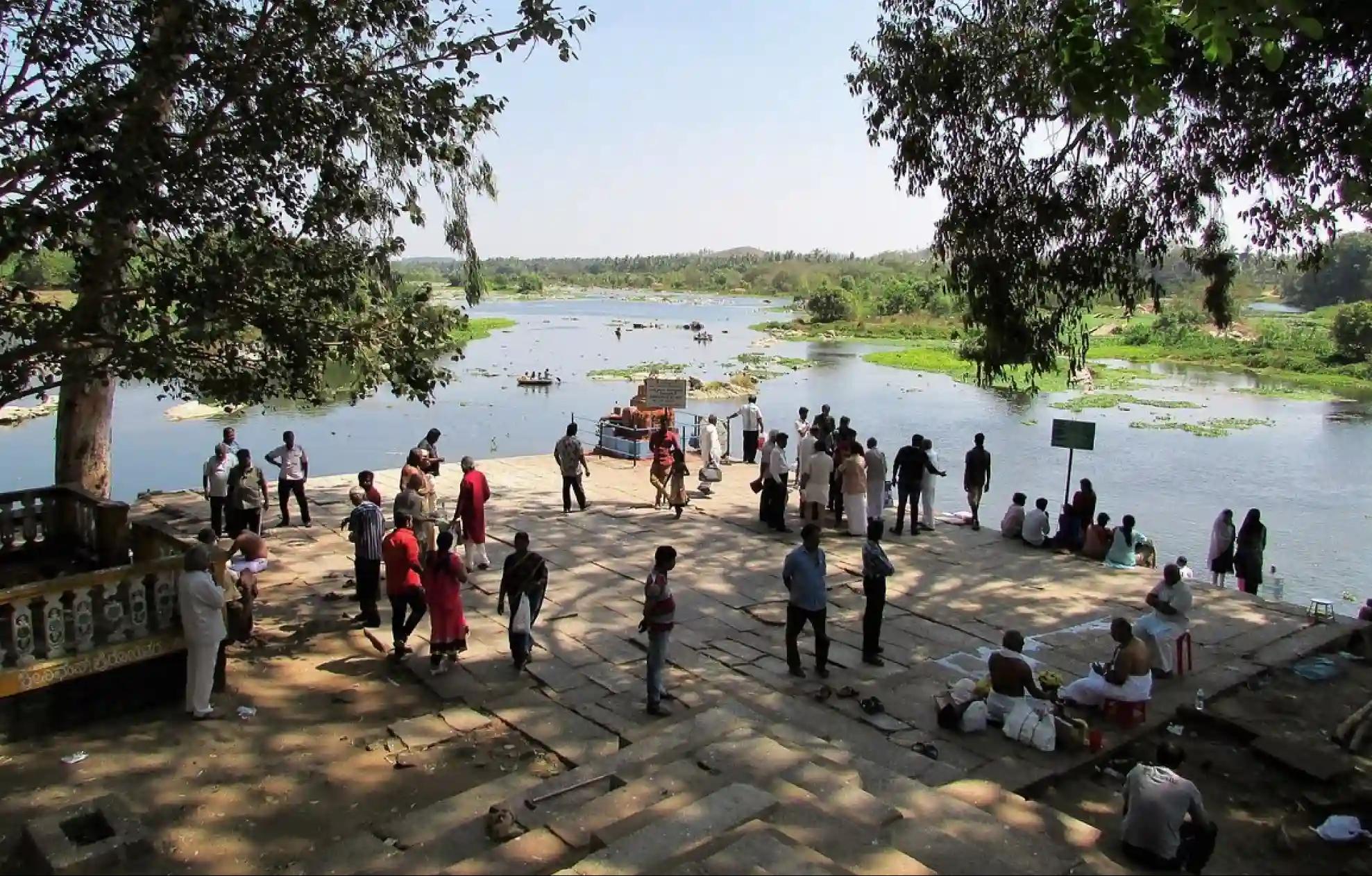 Dodda Gosai Ghat, Srirangapatna Kshetra, Karnataka Dodda Gosai Ghat, Srirangapatna Kshetra, Karnataka
