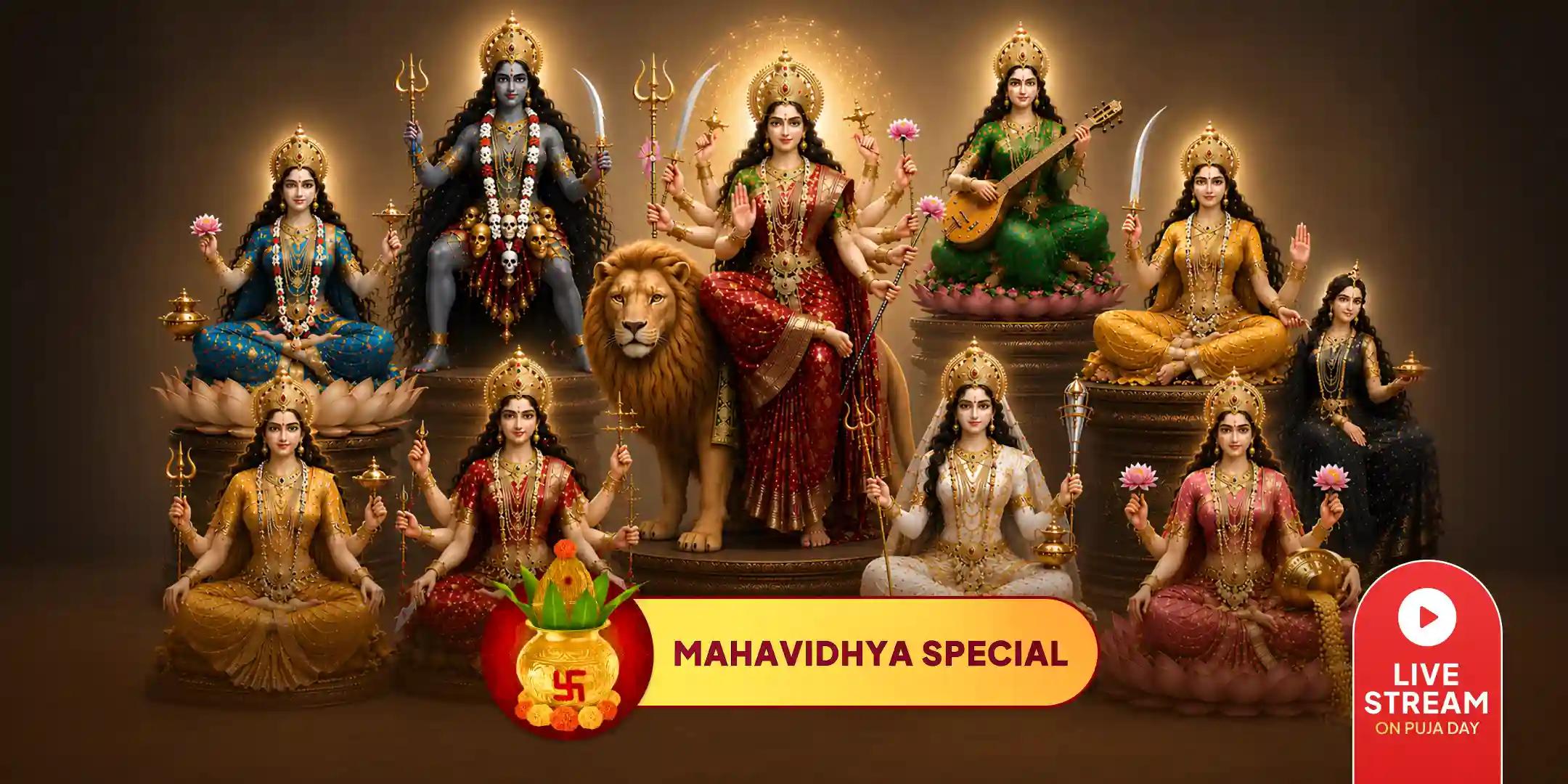 10 Brahmin 10 Mahavidhya Pujan with 10 Maha Dravya Tantrokta Mahayagya 10 Brahmin 10 Mahavidhya Pujan with 10 Maha Dravya Tantrokta Mahayagya