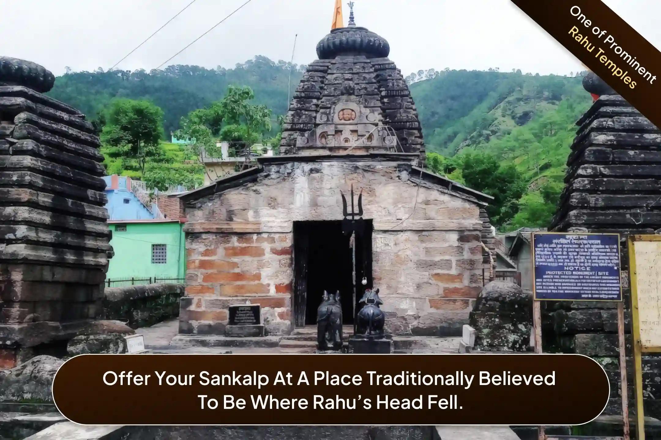 Rahu Paithani Temple, Pauri, Uttarakhand Rahu Paithani Temple, Pauri, Uttarakhand
