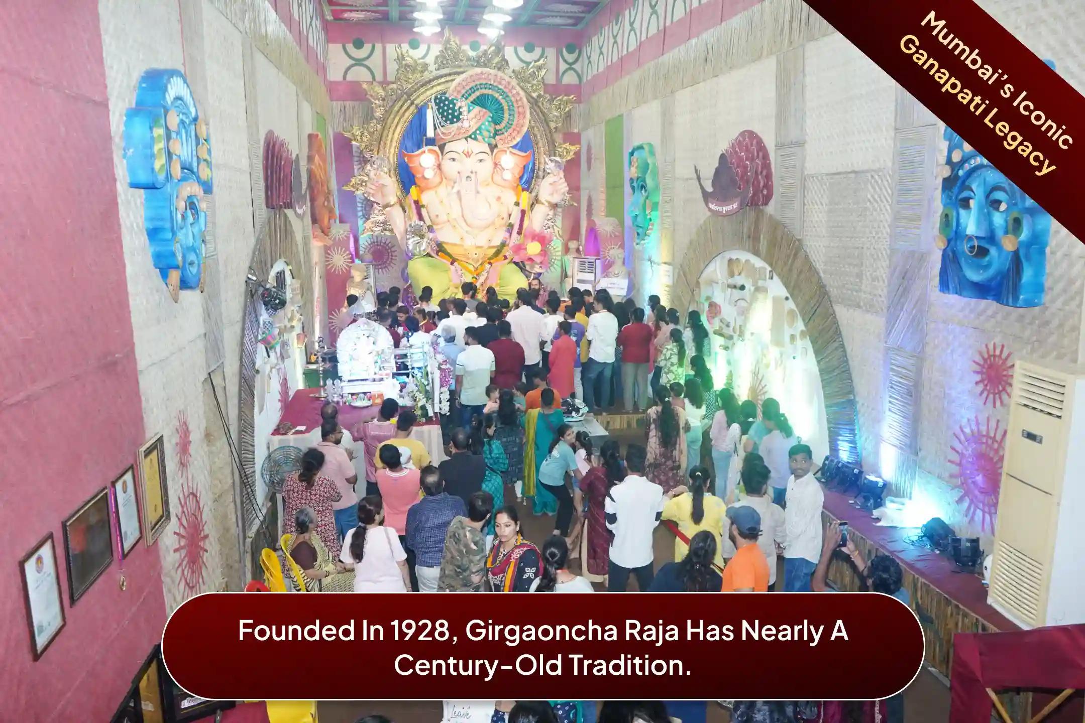 Girgaoncha Raja Shree Ganeshotsav Mandal, Mumbai, Maharashtra Girgaoncha Raja Shree Ganeshotsav Mandal, Mumbai, Maharashtra