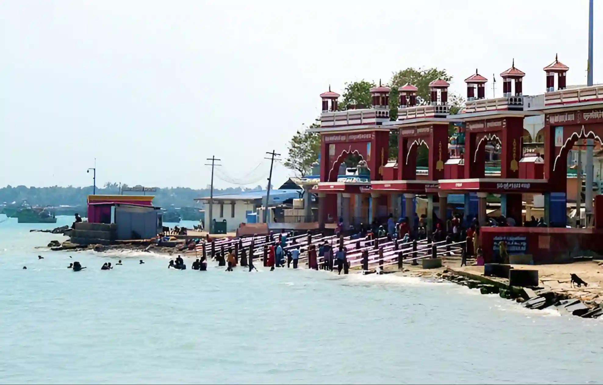 Rameshwaram Ghat, Rameshwaram- Tamil Nadu Rameshwaram Ghat, Rameshwaram- Tamil Nadu