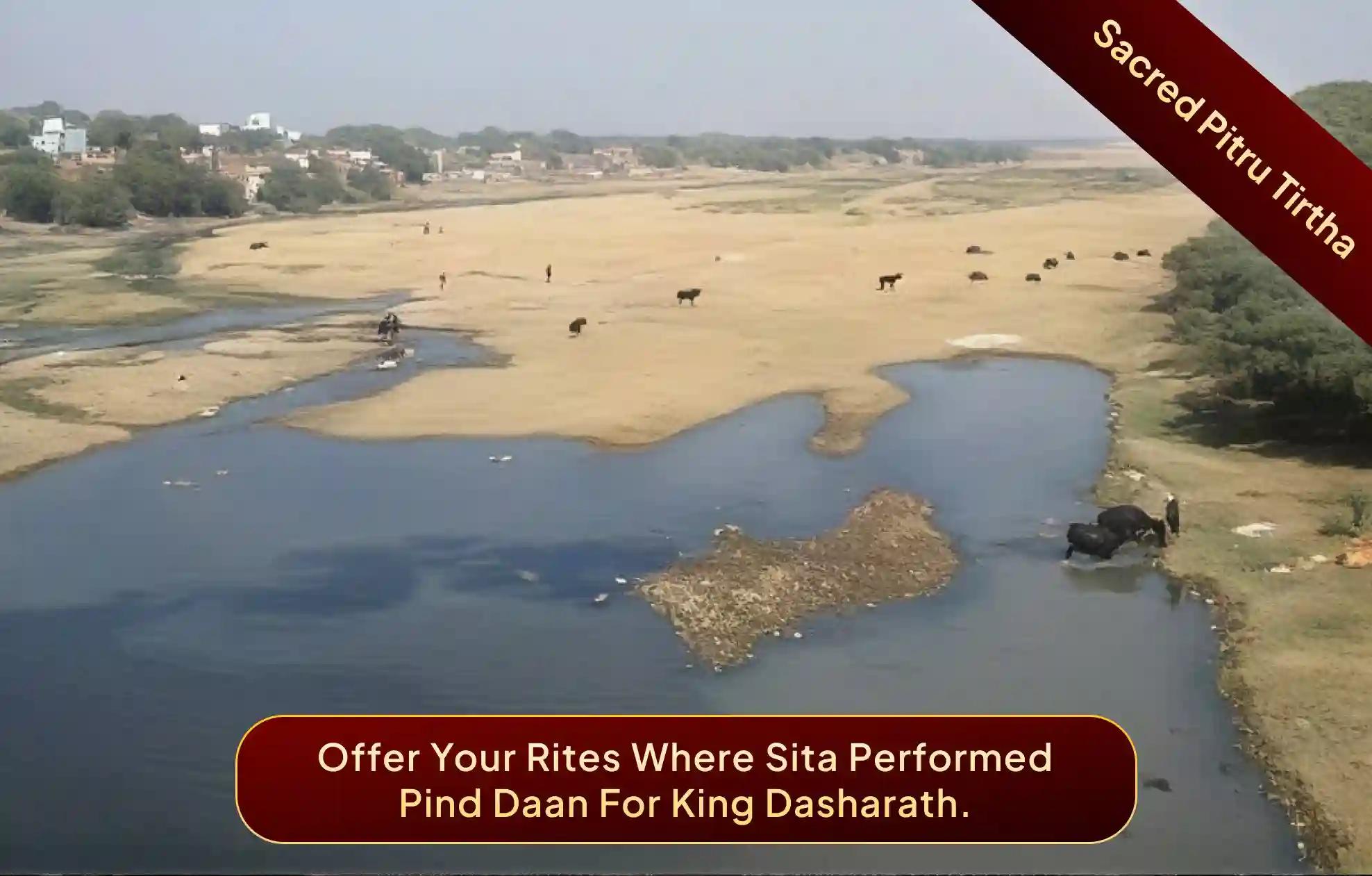 Falgu Nadi Ghat,Gaya Ji, Bihar Falgu Nadi Ghat,Gaya Ji, Bihar