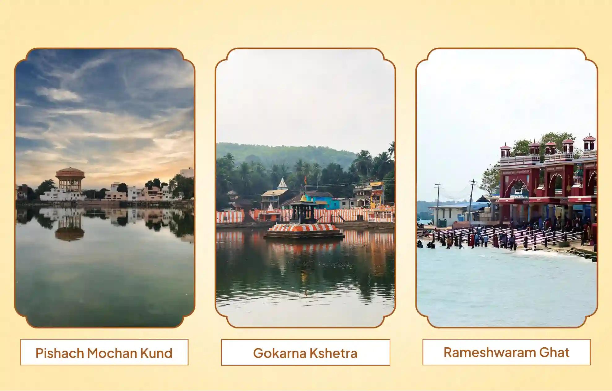 Pishach Mochan Kund, Gokarna Region, Rameshwaram Ghat,Kashi, Gokarna, Ramanathapuram Pishach Mochan Kund, Gokarna Region, Rameshwaram Ghat,Kashi, Gokarna, Ramanathapuram