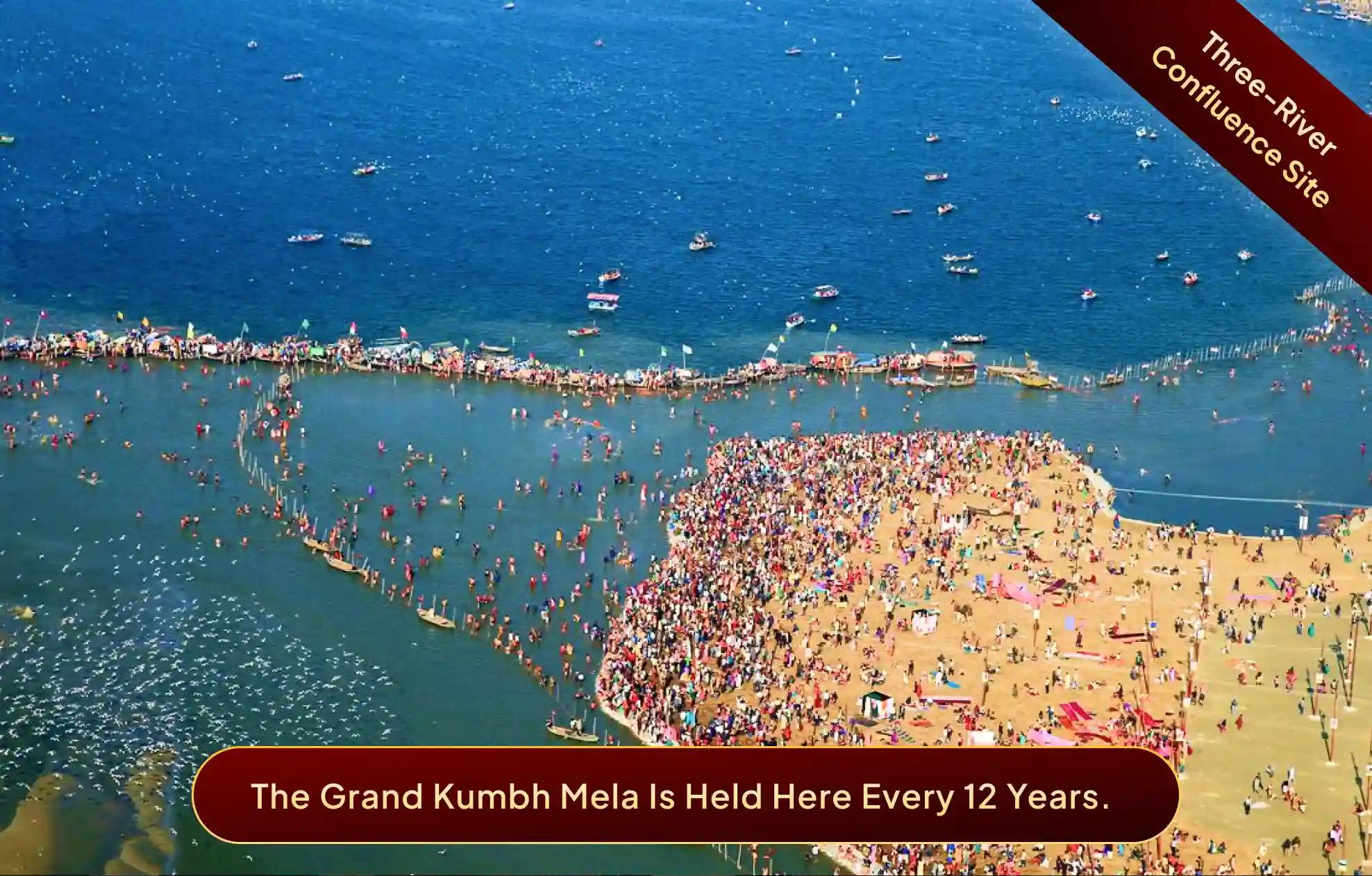 Triveni Sangam,Prayagraj, Uttar Pradesh Triveni Sangam,Prayagraj, Uttar Pradesh