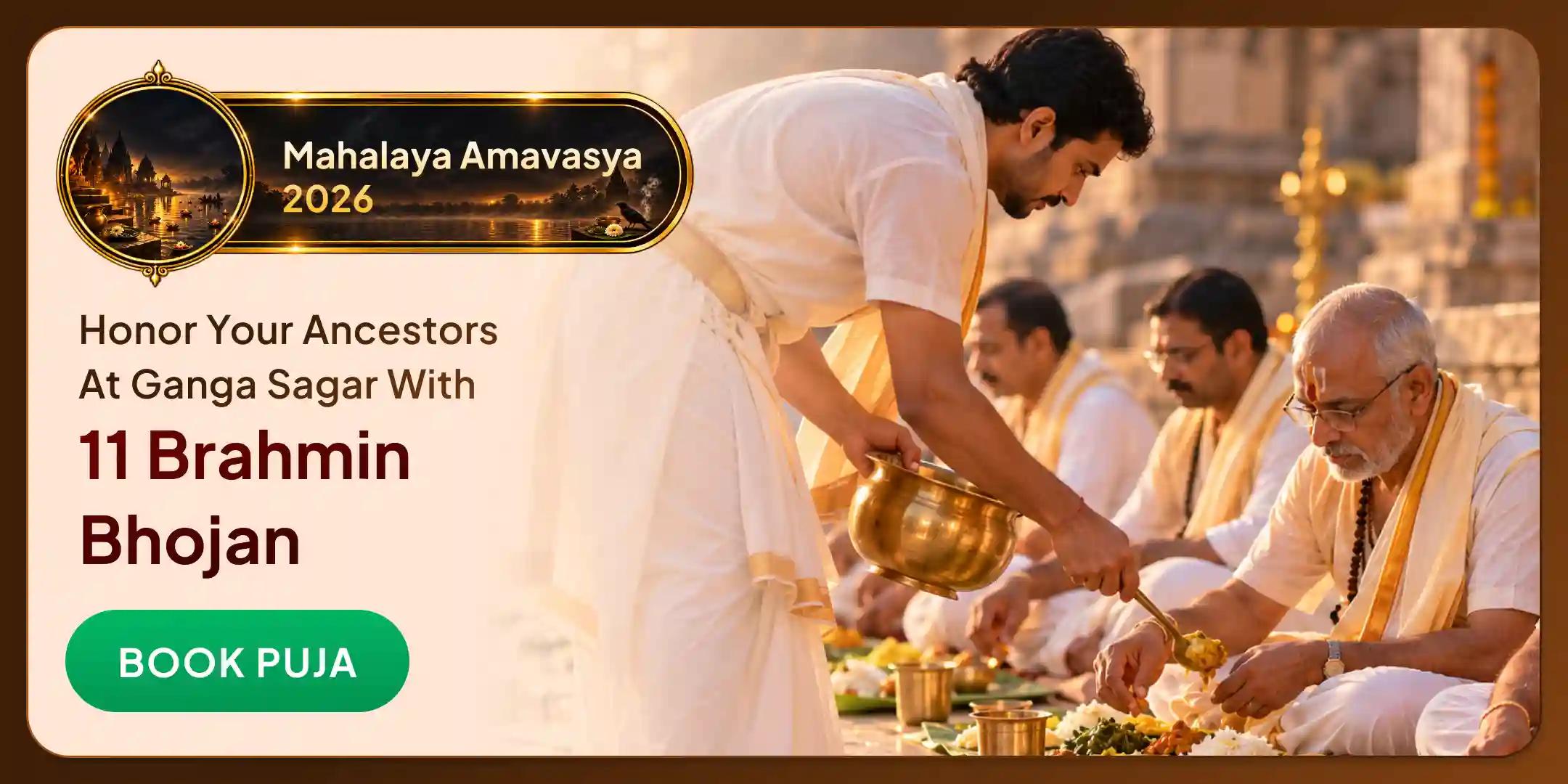 Biggest Tirth Ganga Sagar Sarva Pitru Shanti Puja and 11 Brahmin Bhojan Seva Biggest Tirth Ganga Sagar Sarva Pitru Shanti Puja and 11 Brahmin Bhojan Seva