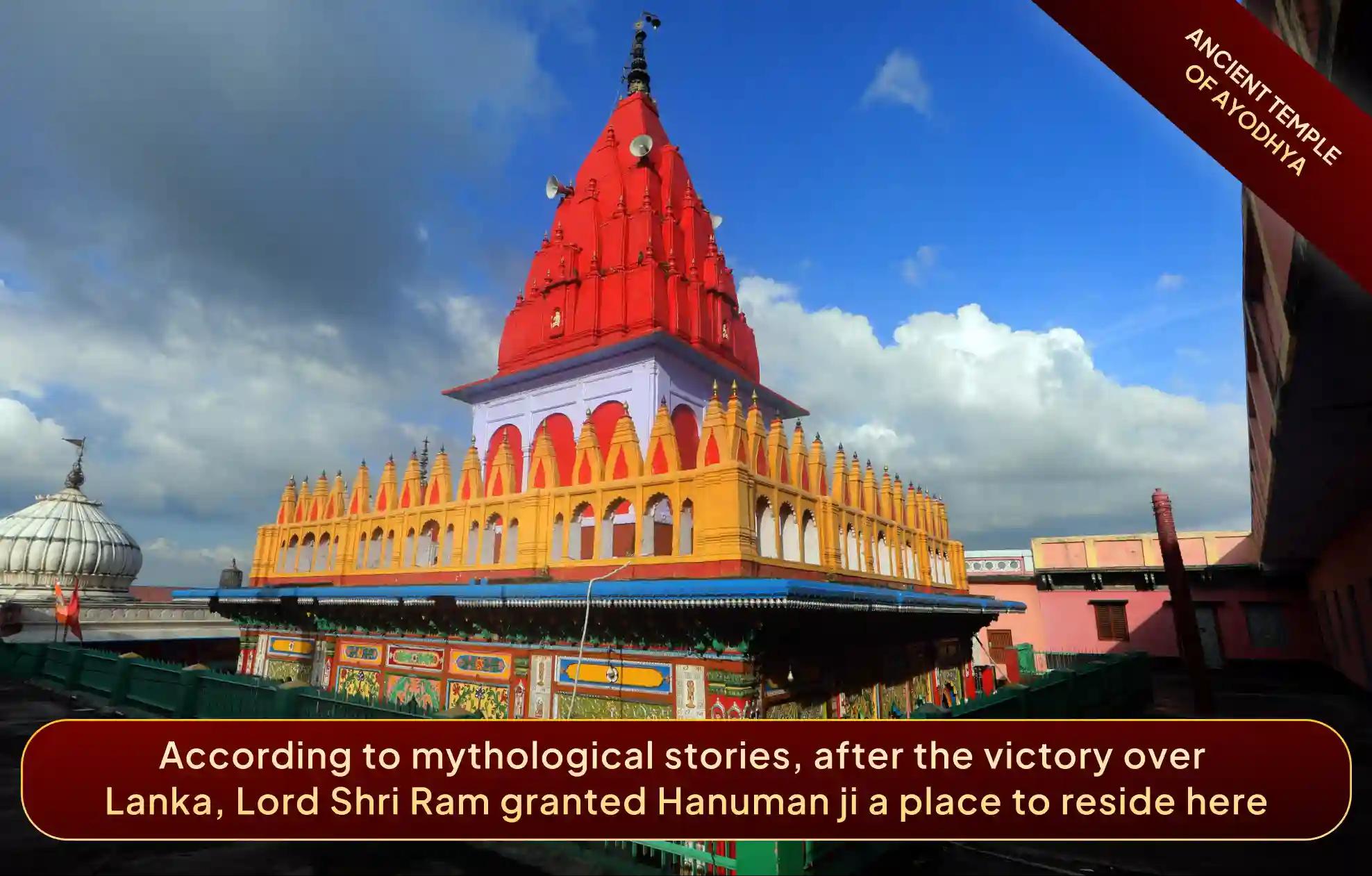 Hanuman Garhi Temple,Ayodhya, Uttar Pradesh Hanuman Garhi Temple,Ayodhya, Uttar Pradesh