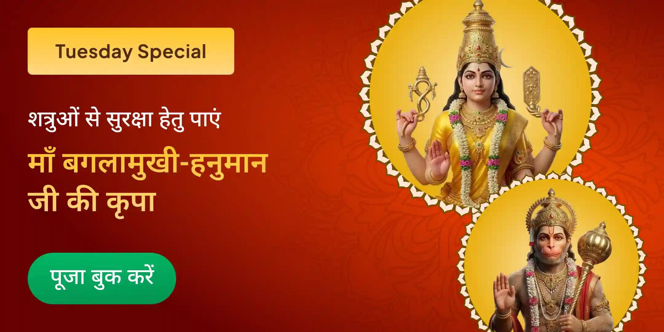 माँ बगलामुखी शत्रु बुद्धि विनाशिनी यज्ञ एवं हनुमान शत्रुंजय पूजन माँ बगलामुखी शत्रु बुद्धि विनाशिनी यज्ञ एवं हनुमान शत्रुंजय पूजन