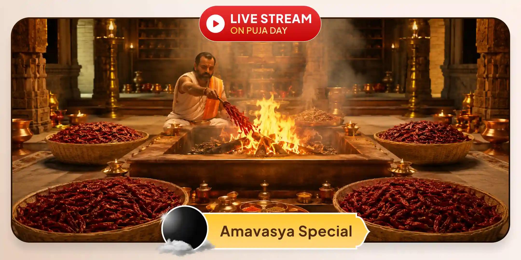 100 Kg Lal Mirch Agni Ahuti Maha Yagya Bagalamukhi-Pratyangira Kavach Anushthan with 1,25,000 Lakh Mool Mantra Jaap 100 Kg Lal Mirch Agni Ahuti Maha Yagya Bagalamukhi-Pratyangira Kavach Anushthan with 1,25,000 Lakh Mool Mantra Jaap