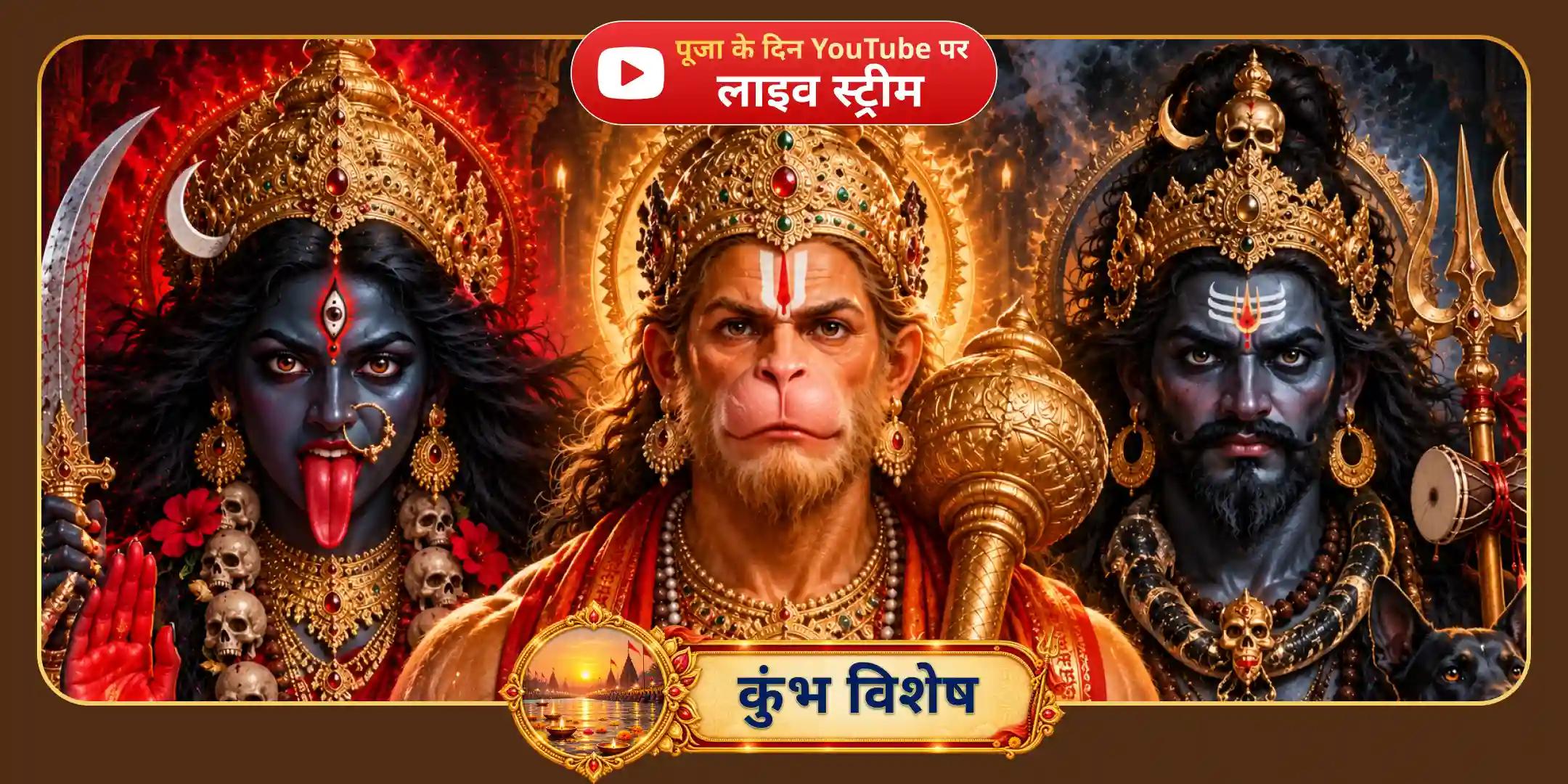 श्री हनुमान, भैरव और महाकाली संपूर्ण सुरक्षा महायज्ञ श्री हनुमान, भैरव और महाकाली संपूर्ण सुरक्षा महायज्ञ